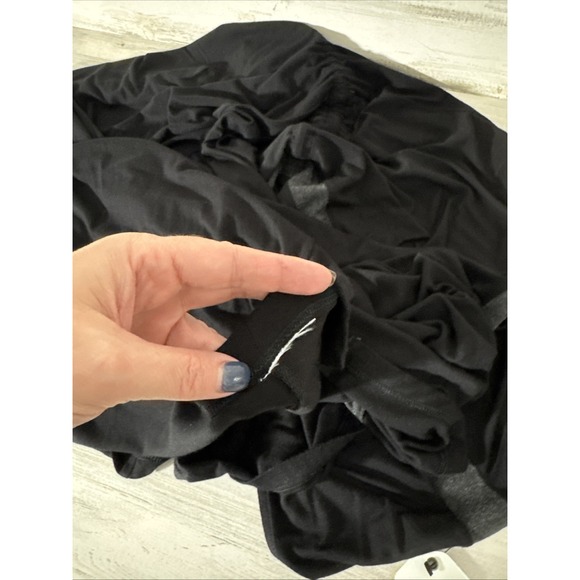 Caslon Black Tank Maxi Dress With Drawstring 2X - Picture 9 of 9